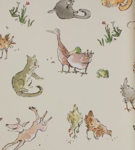 Quentins Menagerie Wallpaper by Osborne & Little 4