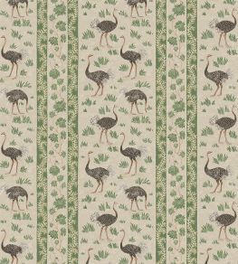 Ostrich Stripe Wallpaper by Josephine Munsey Khaki and Green Ostrich Stripe Wallpaper by Josephine Munsey Khaki and Green