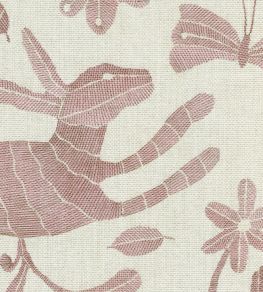 Otomi Fabric by Lewis & Wood Bunny Pink