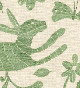 Otomi Fabric by Lewis & Wood Leafy Otomi Fabric by Lewis & Wood Leafy