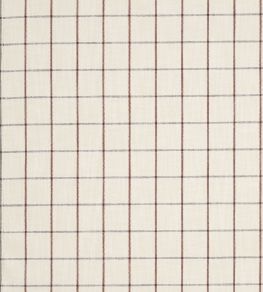 Otto Check Fabric by Jane Churchill Red Otto Check Fabric by Jane Churchill Red