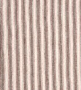 Otto Ticking Stripe Fabric by Jane Churchill Red