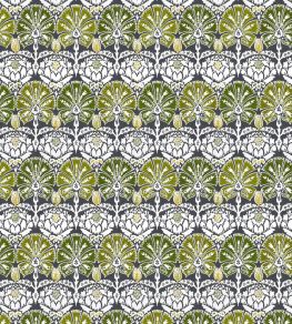 Ottoman Damask Fabric by William Yeoward Forest Ottoman Damask Fabric by William Yeoward Forest