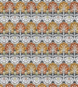 Ottoman Damask Fabric by William Yeoward Spice Ottoman Damask Fabric by William Yeoward Spice