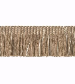 Outdoor Moss Fringe 40mm Trimming by Houles Neutral