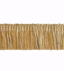 Outdoor Moss Fringe 40mm Trimming by Houles Ochre