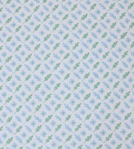 Oxalis Oak Fabric by Sophie Harpley Peppermint