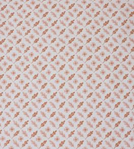 Oxalis Oak Fabric by Sophie Harpley Toffee
