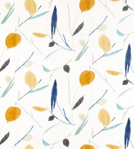 Oxalis Fabric by Scion Papaya / Honey Oxalis Fabric by Scion Papaya / Honey