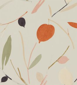 Oxalis Wallpaper by Scion Spice / Raffia