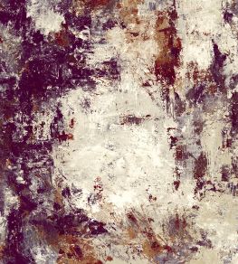 Oxidize Fabric by Arley House Plum / Stone