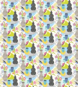 Pablo Wallpaper by Ohpopsi Chartreuse & Fog Pablo Wallpaper by Ohpopsi Chartreuse & Fog
