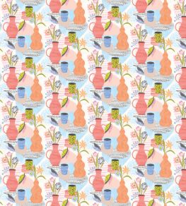 Pablo Wallpaper by Ohpopsi Sky & Peach Pablo Wallpaper by Ohpopsi Sky & Peach
