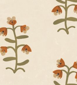 Pacific Blooming Wallpaper by Tres Tintas Beige Pacific Blooming Wallpaper by Tres Tintas Beige