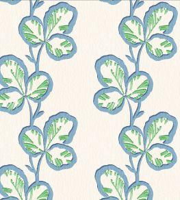 Paddy Wallpaper by Woodchip & Magnolia Denim Green Paddy Wallpaper by Woodchip & Magnolia Denim Green