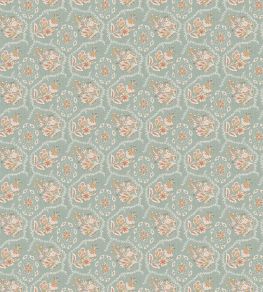 Pagelle Wallpaper by Nina Campbell Aqua Pagelle Wallpaper by Nina Campbell Aqua