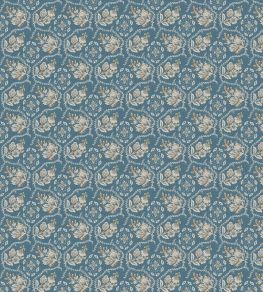 Pagelle Fabric by Nina Campbell Denim Pagelle Fabric by Nina Campbell Denim