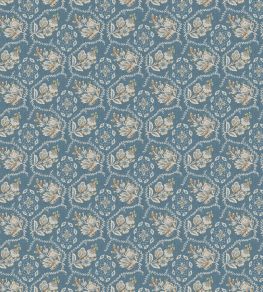 Pagelle Wallpaper by Nina Campbell Denim Pagelle Wallpaper by Nina Campbell Denim