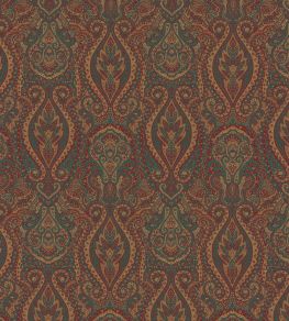 Paisley Fabric by Nobilis Burgundy Paisley Fabric by Nobilis Burgundy