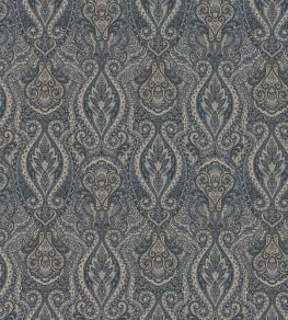 Paisley Fabric by Nobilis Navy Paisley Fabric by Nobilis Navy