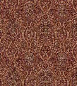 Paisley Fabric by Nobilis Red Paisley Fabric by Nobilis Red