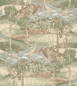 Palace Tapestry Wallpaper by GP & J Baker Antique Palace Tapestry Wallpaper by GP & J Baker Antique