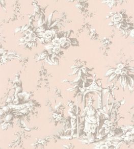 Palais De Chine Wallpaper by Casadeco Rose Poudre Palais De Chine Wallpaper by Casadeco Rose Poudre