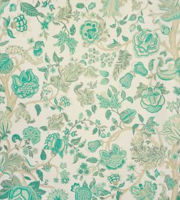 Palampore Trail Wallpaper by Liberty Jade Palampore Trail Wallpaper by Liberty Jade