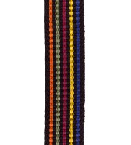 Palette Stripe Braid Trimming by Ian Mankin Cinder
