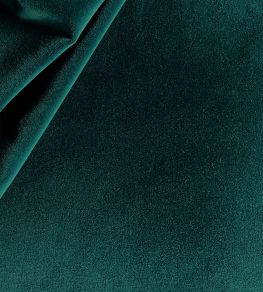 Palis Velvet Fabric by Ian Sanderson Viridian Palis Velvet Fabric by Ian Sanderson Viridian