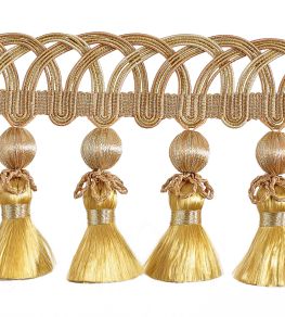 Palladio Tassel Fringe 75mm Trimming by Houles 9100 Palladio Tassel Fringe 75mm Trimming by Houles 9100