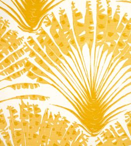 Palma Fabric by Christopher Farr Cloth Lemon Palma Fabric by Christopher Farr Cloth Lemon