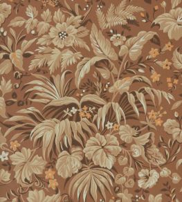 Palmette Wallpaper by 1838 Wallcoverings Clay Palmette Wallpaper by 1838 Wallcoverings Clay