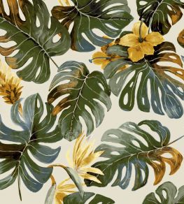 Panama Fabric by Arley House Saffron Panama Fabric by Arley House Saffron