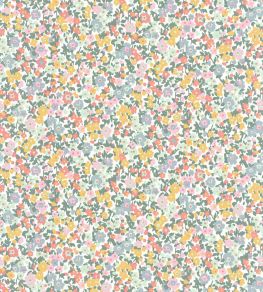 Pansy Wallpaper by Casadeco Bleu / Rose Pansy Wallpaper by Casadeco Bleu / Rose