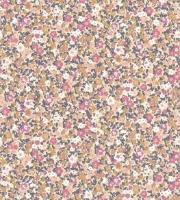 Pansy Wallpaper by Casadeco Lilas / Beige Rose