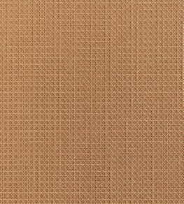 Paper Rattan Wallpaper by Thibaut Saddle