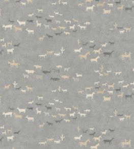 Paper Trail Wallpaper by Lewis & Wood Flintstone