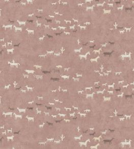 Paper Trail Wallpaper by Lewis & Wood Sunset