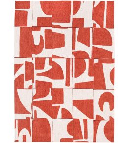 Papercut Rug by Louis De Poortere Rust Papercut Rug by Louis De Poortere Rust