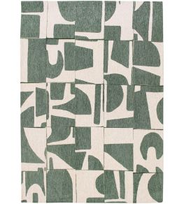 Papercut Rug by Louis De Poortere Sea Spray Papercut Rug by Louis De Poortere Sea Spray