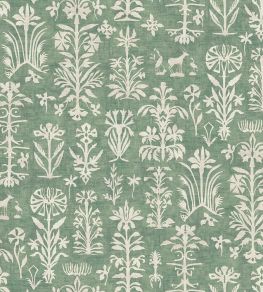 Papyrus Wallpaper by Lewis & Wood Malachite Papyrus Wallpaper by Lewis & Wood Malachite
