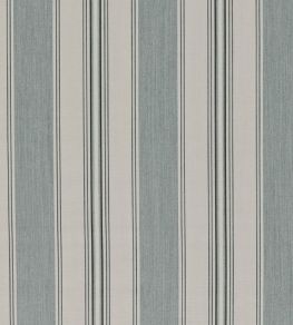 Parasol Stripe Fabric by Zoffany Dufour/Chalk