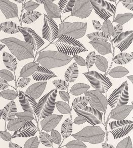 Paraty Wallpaper by Casadeco Noir Fusian