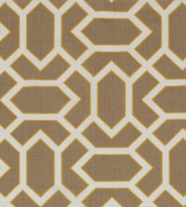 Paravento Fabric by Vanderhurd Tobacco/Moonstone Paravento Fabric by Vanderhurd Tobacco/Moonstone