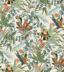 Parrot Wallpaper by Jannelli&Volpi Green Parrot Wallpaper by Jannelli&Volpi Green