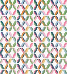 Passageway Embroidery Fabric by Thibaut Brights Passageway Embroidery Fabric by Thibaut Brights