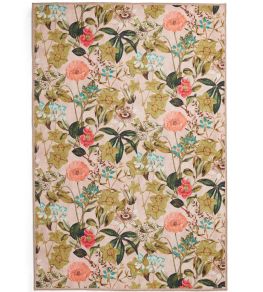 Passiflora Rug by Clarke & Clarke Blush Passiflora Rug by Clarke & Clarke Blush