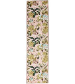 Passiflora Runner Rug by Clarke & Clarke Blush