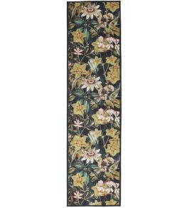 Passiflora Runner Rug by Clarke & Clarke Forest